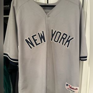 MLB Authentic Majestic C.C. Sabathia Yankees jersey